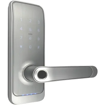 Klamka z kontrolerem dostępu EURA ELH-01H4 silver