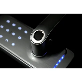 Klamka z kontrolerem dostępu EURA ELH-01H4 silver