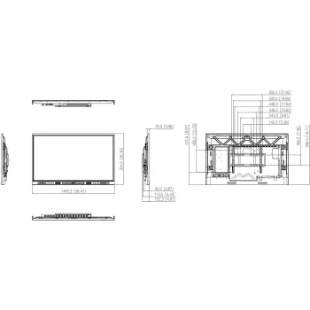 MONITOR TABLICA INTERAKTYWNA DAHUA LPH65-ST420