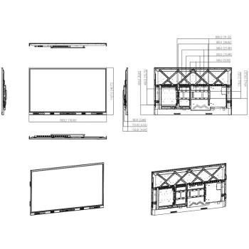 MONITOR TABLICA INTERAKTYWNA DAHUA LPH86-ST420