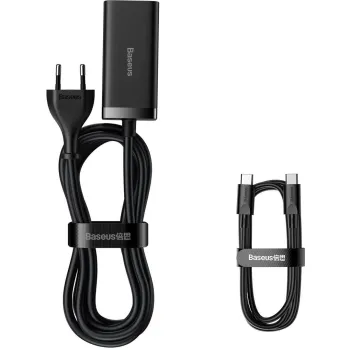 ŁADOWARKA SIECIOWA Baseus GaN 3 Pro Desktop Charger CCGP000101 100W 2x USB-A 2x USB-C PD 3.0 QC 4.0+
