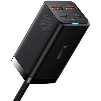 ŁADOWARKA SIECIOWA Baseus GaN 3 Pro Desktop Charger CCGP000101 100W 2x USB-A 2x USB-C PD 3.0 QC 4.0+