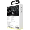 ŁADOWARKA SAMOCHODOWA Baseus Digital Display CCBX-0G 24W 4.8A 2x USB-A CZARNA