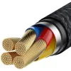 KABEL USB-A / USB-C Baseus Cafule CATKLF-PG1 100cm SuperCharge 40W 5A QC 3.0 W OPLOCIE