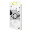 KABEL USB-A / Lightning iPhone Baseus Cafule CALKLF-BG1 100cm Apple 2.4A CZARNO-SZARY W OPLOCIE
