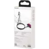 KABEL USB-C / Lightning iPhone Baseus Cafule CATLGD-01 1m 20W PD Quick Charging CZARNY W OPLOCIE