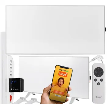 Panel grzewczy IR CRONOS Synthelith PRO CRP-770TWP Grey