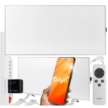 Panel grzewczy IR CRONOS Synthelith PRO CRP-770TWP Grey