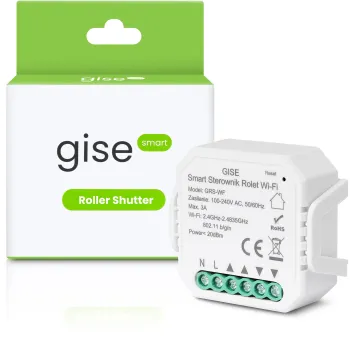 GISE Smart Sterownik roletowy WiFi GEN 2 | Tuya | GRS-WF