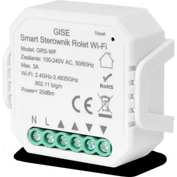 GISE Smart Sterownik roletowy WiFi GEN 2 | Tuya | GRS-WF