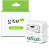 GISE Smart Pojedynczy moduł przekaźnikowy bezpotencjałowy WiFi | Tuya | GSS-WF-DR