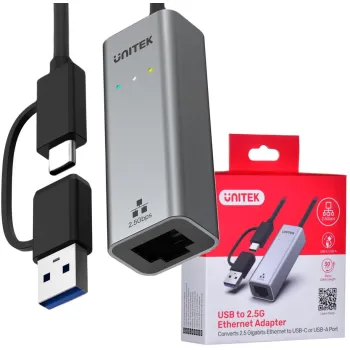 Unitek U1313C adapter USB na RJ45