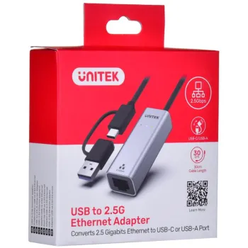 Unitek U1313C adapter USB na RJ45