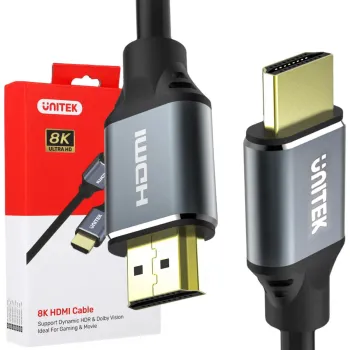 Kabel HDMI Unitek C137W 2.1 8K, UHD, 1,5m