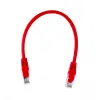 PATCHCORD U/UTP KAT.5E 0,25m CZERWONY