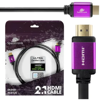 Kabel HDMI 2.1 8K Spacetronik SH-SPR015 1,5m