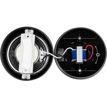 Głośnik kulowy HQM-SK313 3W 100V gwint E27 Czarny