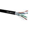 KABEL SKRĘTKA SOLARIX CAT.6A STP PE Fca 500M