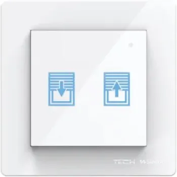 Przewodowy włącznik rolet czarny FZ-02M Tech Sterowniki