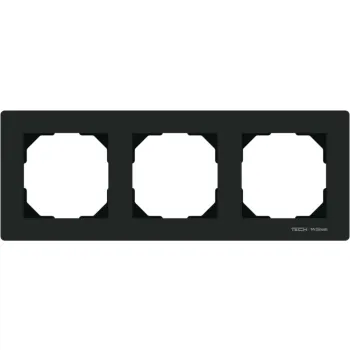 Ramka potrójna czarna FG-03 Tech Sterowniki