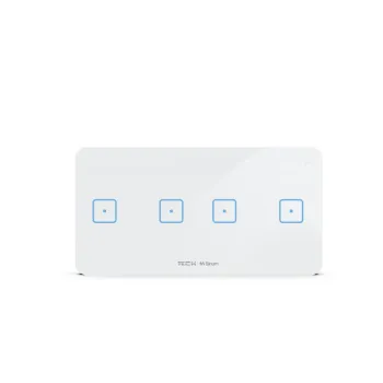 Bezprzewodowy włącznik czteropolowy biały WSS-22 Tech Sterowniki
