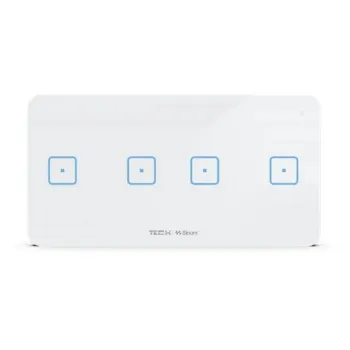 Przewodowy włącznik czteropolowy biały WSS-22M Tech Sterowniki