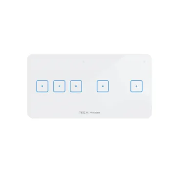 Bezprzewodowy włącznik pięciopolowy biały WSS-32 Tech Sterowniki