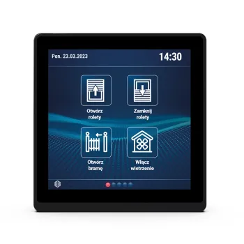 Przewodowy panel kontrolny czarny CP-04M Tech Sterowniki