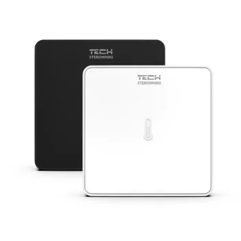 Przewodowy czujnik pokojowy czarny C-7P Tech Sterowniki