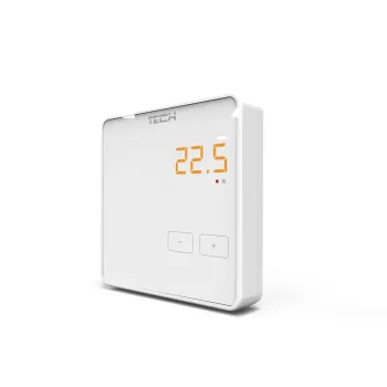 Bezprzewodowy regulator pokojowy biały R-8Z Tech Sterowniki