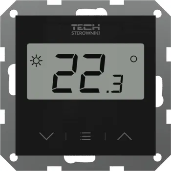 Bezprzewodowy regulator pokojowy czarny F-8Z Tech Sterowniki