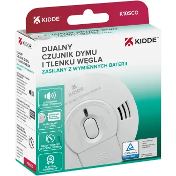 Czujnik czadu i dymu 2w1 Kidde K10SCO