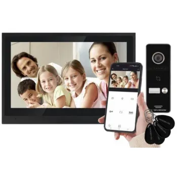 Wideodomofon REVIZOOM RM-T402HD BLACK/RC-411HD-C