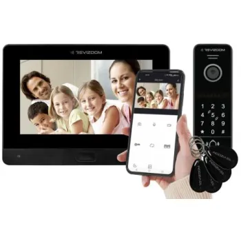 Wideodomofon REVIZOOM RM-T471HD BLACK/RC-411HD-CK