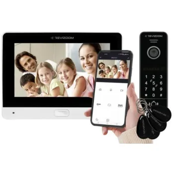 Wideodomofon REVIZOOM RM-T471HD WHITE/RC-411HD-CK