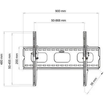 Uchwyt TV ścienny LED/LCD ART 42-100