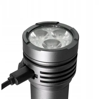 Latarka ręczna 3x Osram P9 10W LED everActive FL-3300R Luminator 3300 lumenów IPX4