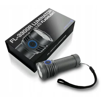 Latarka ręczna 3x Osram P9 10W LED everActive FL-3300R Luminator 3300 lumenów IPX4