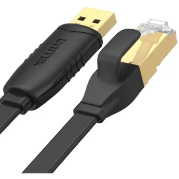 Kabel Unitek Y-SP02001B RJ-45 na USB-A konsolowy 1,8m