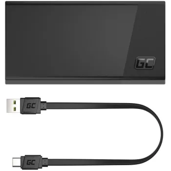 POWERBANK Green Cell PowerPlay20S 20000mAh PD 22,5W QC 3.0 3x USB-C CZARNY