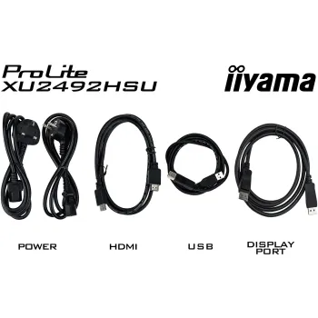 Monitor LED IIYAMA XU2492HSU-B6 24 cale Ultra Slim IPS USB