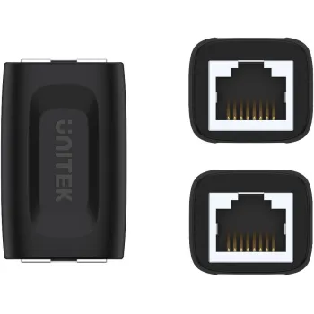 Adapter Unitek RJ45 (F) - RJ45 (F) Cat.6 1Gbps | Przedłużka sieciowa RJ45, Łącznik