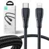 Kabel USB-C / Lightning Joyroom S-CL020A11 120cm 20W w oplocie czarny