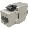 Moduł Keystone samozaciskowy Solarix Cat.6A STP RJ45 SXKJ-10G-STP-BK-SA