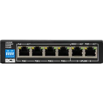 Switch PoE BCS BASIC BCS-B-SP04G02G