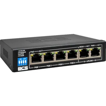 Switch PoE BCS BASIC BCS-B-SP04G02G