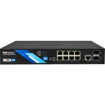Switch PoE BCS BASIC BCS-B-SP08G-2SFP-M