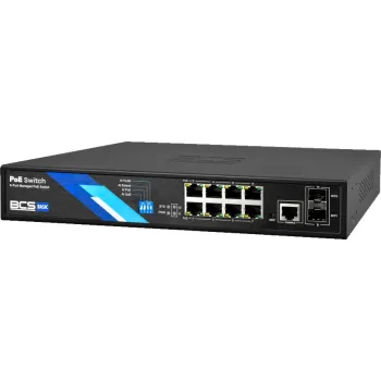 Switch PoE BCS BASIC BCS-B-SP08G-2SFP-M