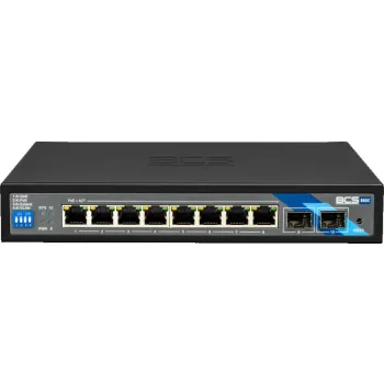 Switch PoE BCS BASIC BCS-B-SP08G-2SFP