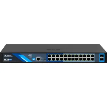 Switch PoE BCS BASIC BCS-B-SP24G-2SFP-M
